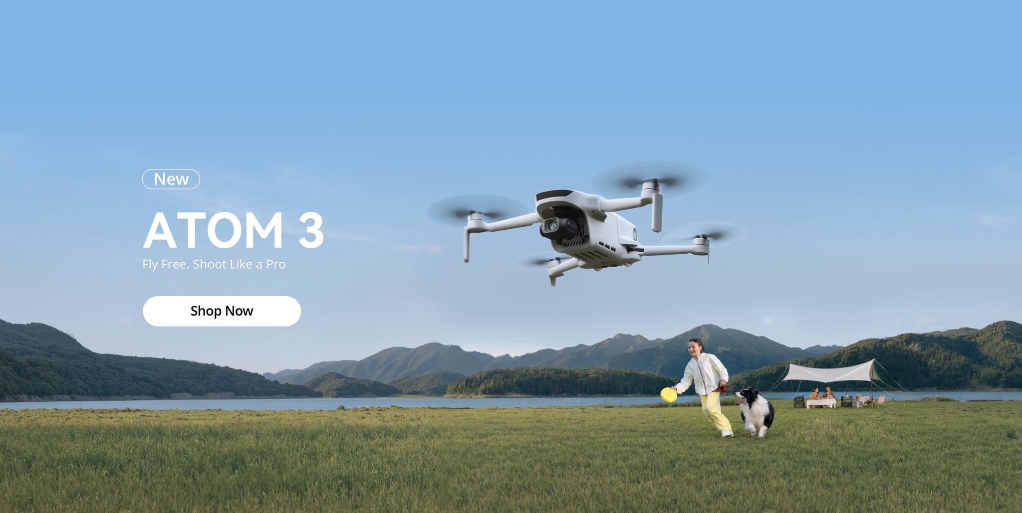 ATOM 3 — Fly Free. Shoot Like a Pro